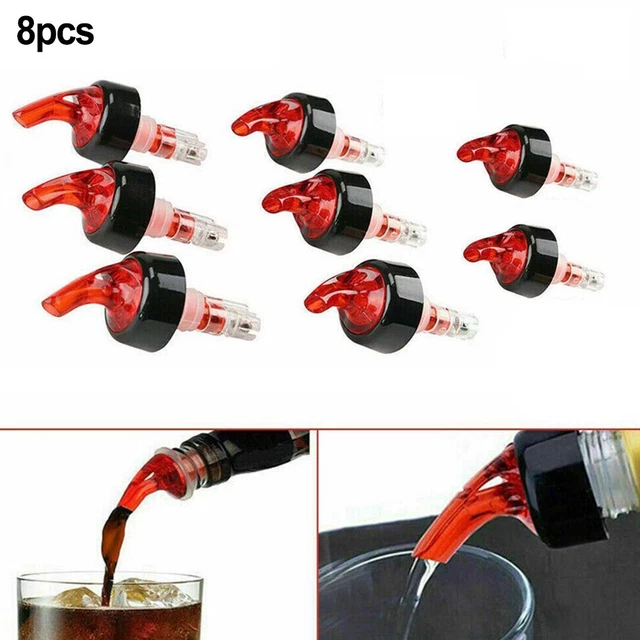 Bottiglie Vino Bocca Dispenser 30ml 8pcs Per Mos Plastica Standard-Sized