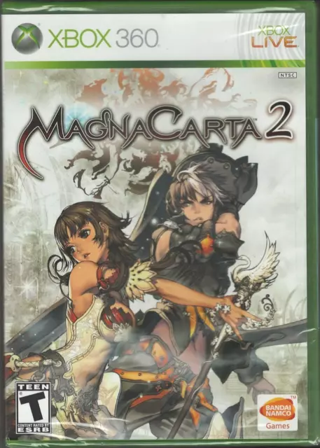 Carta Magna 2 Xbox 360 (Totalmente Nueva Versión Sellada de Fábrica de EE. UU.) Xbox 360