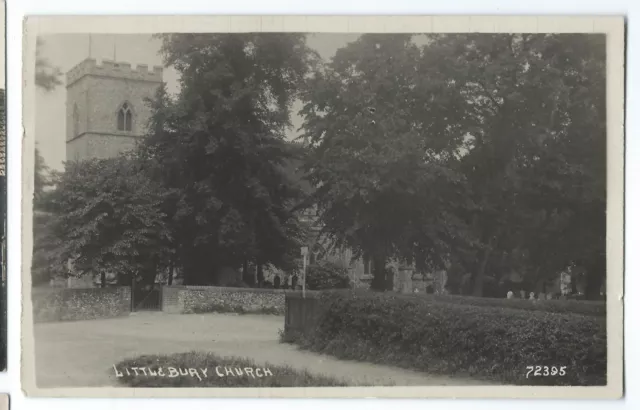 Littlebury parish church, nr Saffron Walden, Essex vintage postcard