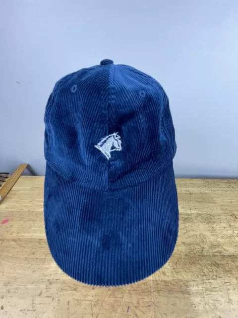 Carlton Dry Beer Promotional Blue Corduroy Baseball Cap One Size Brand New