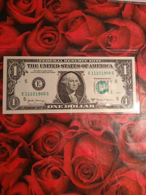 (E112211900C) $1 2017A E Richmond BEB E-C Block True Birthday Note 19th Century
