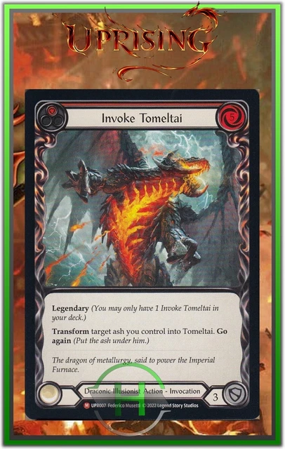 Invoke Tomeltai Red - FAB:Uprising - UPR007 - Carte Officielle Anglaise