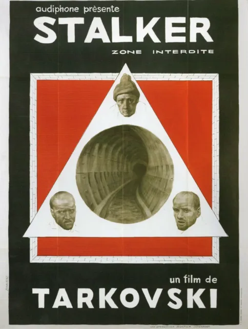 Stalker (Andrei Tarkovsky) - Miniature Film Poster / Book Clipping