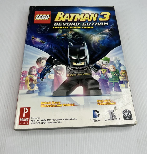 Lego Batman 3 Beyond Gotham Prima Official Game Guide Xbox Playstation Wii U PC