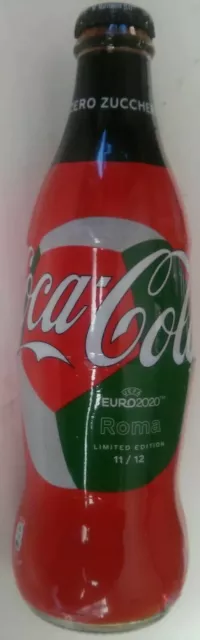 Coca Cola Collection - Zero Sugar - New Glass Bottle - 33 Cl - Euro 2020 Roma