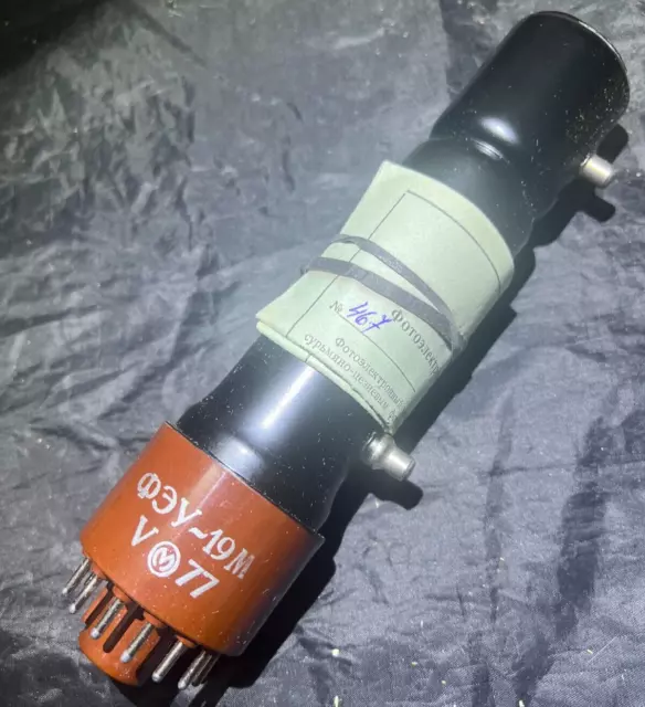 Vintage NOS photomultiplier FEU-19M in factory package