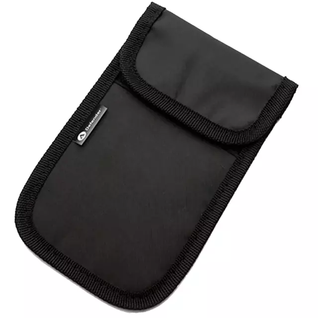 Autoschlüssel Signalblocker Etui Faraday Käfig Tasche schlüssellos RFID Sperrtasche schwarz