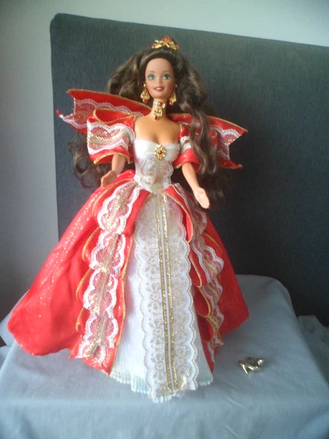 RARE Barbie Happy Holidays 1997 mistprint (erreur d'impression