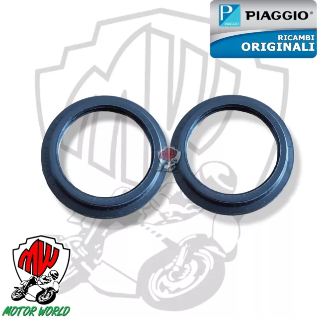 Set Par Sellos de Aceite Horquilla Originales Piaggio Liberty 125 2001 2002