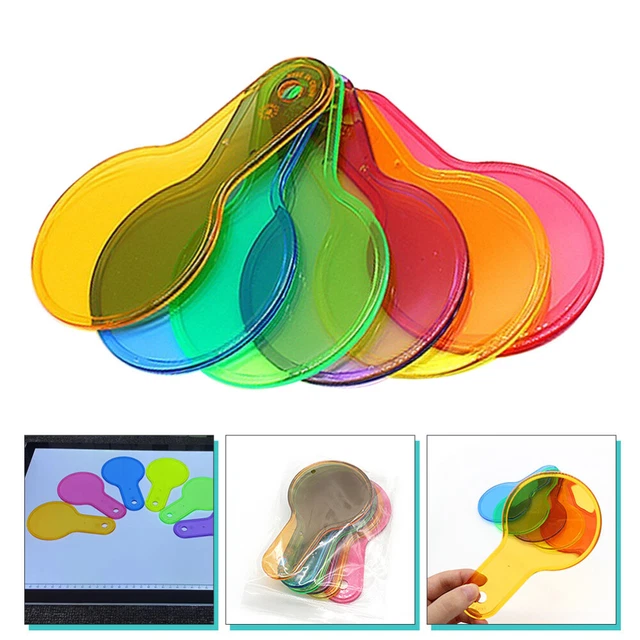 HANDLE COLOR FILTER Board Child Translucent Film Toy Six Colors £12.19 ...