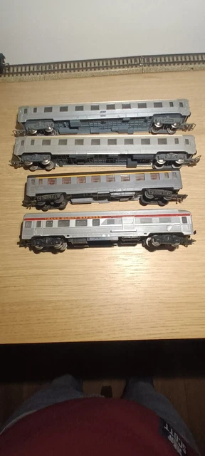 4 Bogies Jouef Pour Train HO - Compatibles Roco Lima SNCF TGV - Très Bon état
