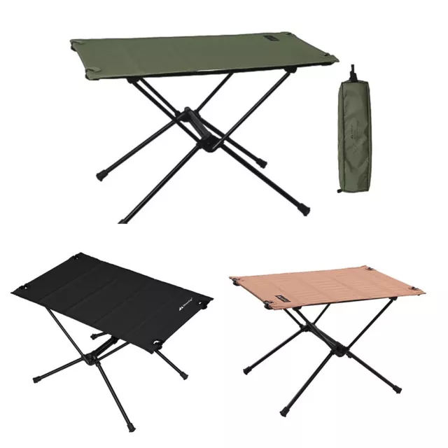 Table de camping robuste en alliage d'aluminium pour la salle à manger et les d