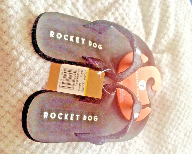 WOMENS ROCKET DOG Kesma Snake Flat Toe Post Strappy Summer Sandal
