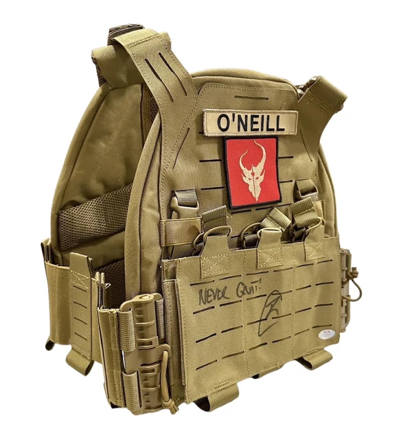 Robert O’Neill Signed Navy SEAL “Demon Hunter” Armor Carrier Tactical Vest PSA