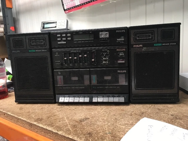 1987.a. Philips D8078 | Cassette recorder museum