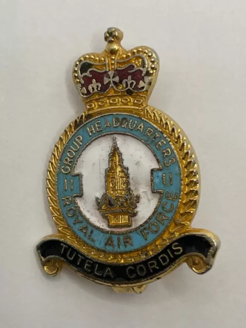 Raf Qc Lapel Badge - 11 Group Headquarters