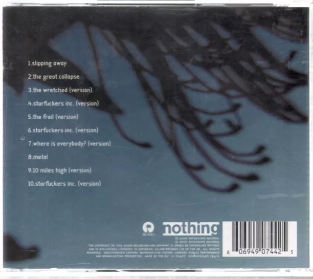 Nine Inch Nails Things Falling Apart CD Europe Interscope 2000 4907442 2