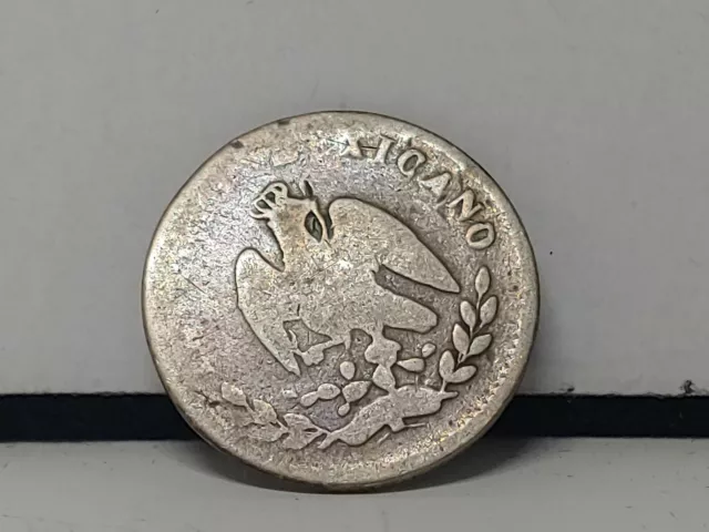 1865 10 Centavos Guanajuato Mint Mexican Empire of Maximilian