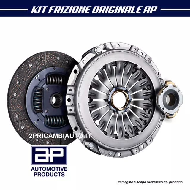 Kit Embrayage 3PZ Original AP Compatible Avec Fiat 500 312 1.2 LPG 51 Kw 69 Cv