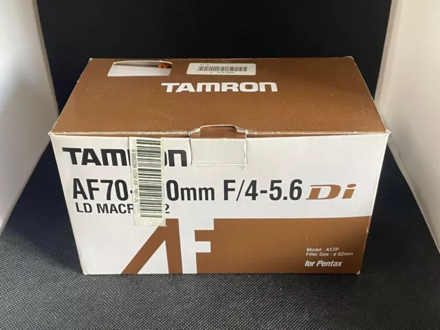 OBJECTIF TAMRON AF 70-300mm F/4-5.6 LD MACRO 1:2 POUR APPAREIL PENTAX