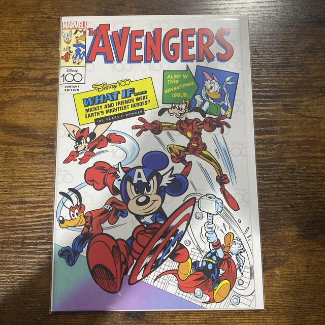 Amazing Spider-Man #17 * Nm+ * Variant Disney 100 Color Avengers #4 Homage 🔥🔥