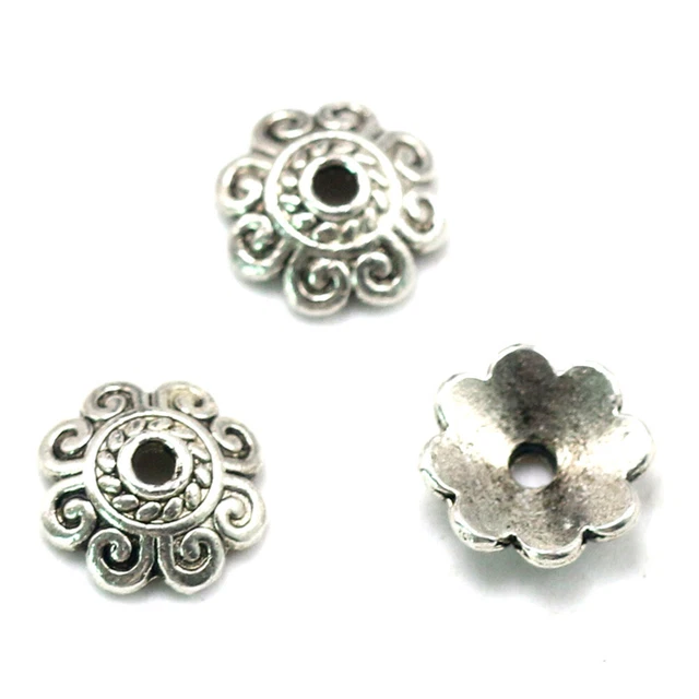 300 Stück Legierung Perle Anhänger DIY Charms Schmuckherstellung Zubehör für 6