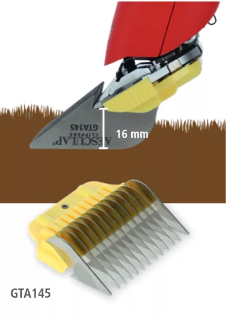 Aesculap Inox Aufstekamm 16 MM Pour Extra Largeur Têtes de Rasage