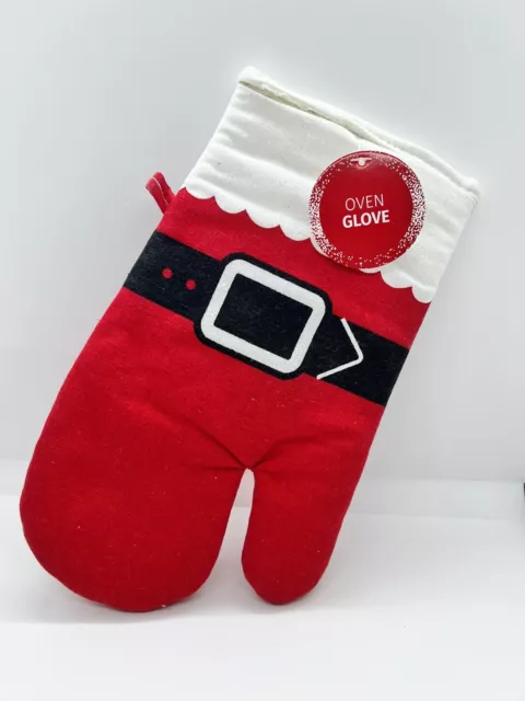 Guanto Da Forno Santa Novità Natale Divertente Cuoco