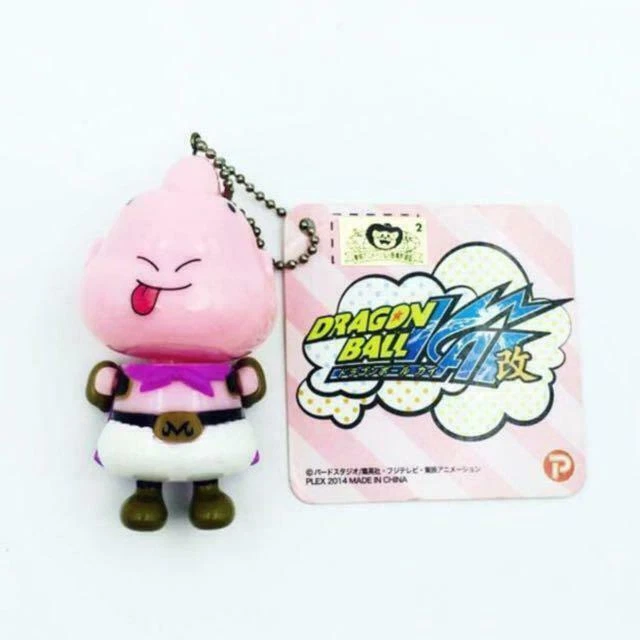 Dragonball Z Portachiavi Majin Buu 7 Cm Gashapon Capsule Toy Anime Manga #2