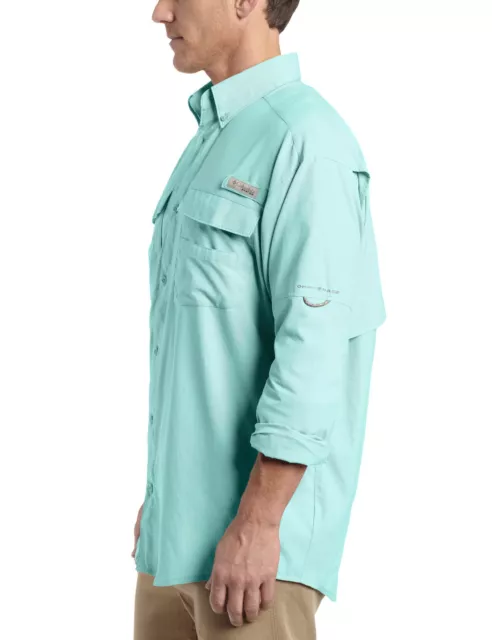 Columbia Men's Blood And Guts Superlight Long Sleeve Shirt, Gulf Stream, XX-L... 3