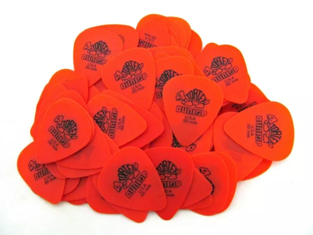 Dunlop Guitar Picks 72 Pack Tortex .50 MM Red (418R50)