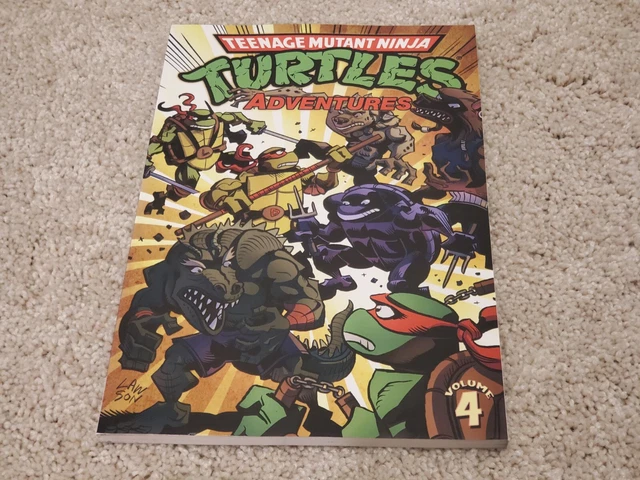 Idw - Teenage Mutant Ninja Turtles Adventures Vol. 4 Tpb - New Oop Rare - 2013!!