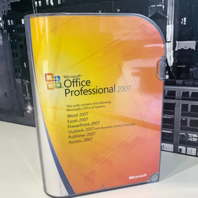 Microsoft Office 2007 Professional Word Excel Outlook vita Windows 10 11 365