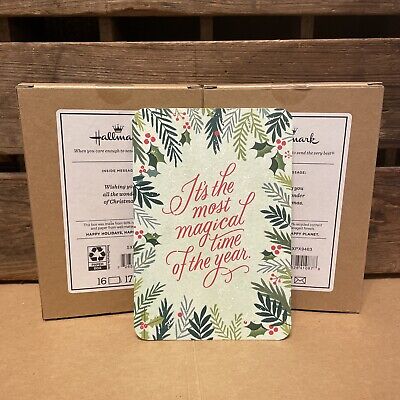 Hallmark Boxed Christmas Cards, Most Magical Time Lot Of 2