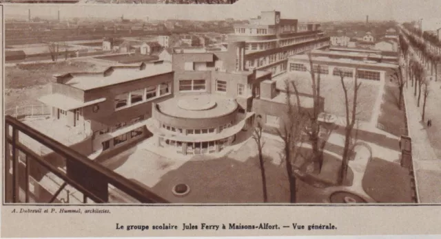 1939  --  Le Groupe Scolaire Jules Ferry A Maisons Alfort   3C659