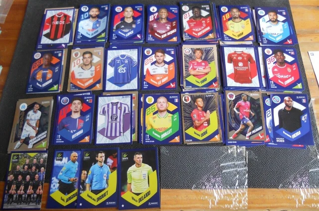 Autocollant Panini Ligue 2 2024 - Quevilly Rouen - Portrait Joueur - À Choisir - Très Bon état