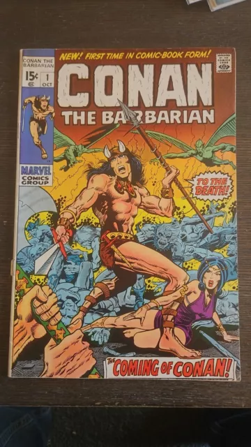 Conan the Barbarian #1 - Marvel 1970 - 1st app of Conan