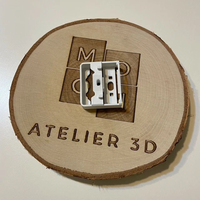 Réceptacle pour clips de fixation façade de tiroir de cuisine (x1)