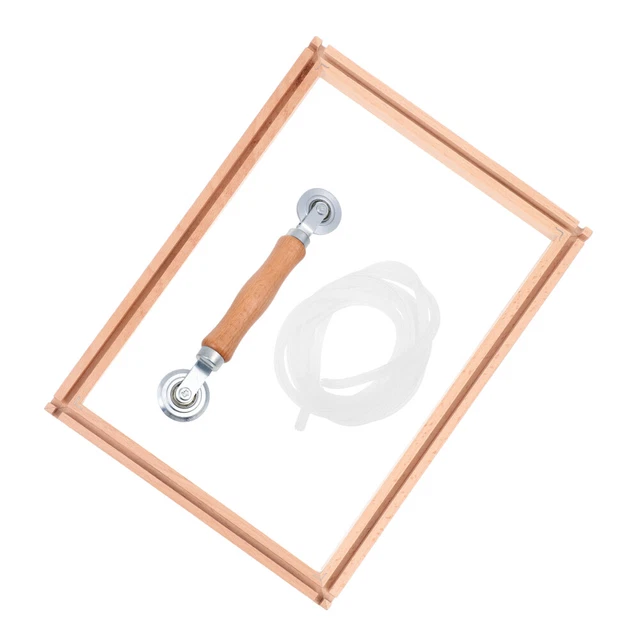 Cercle à Broder Rond Massif Pour Point De Croix - Diamètre 21 Cm Et 24 Cm - Réutilisable - Pour DIY Et Artisanat