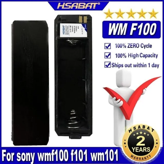HSABAT wmf100 f101 Battery Box for SONY WM F100 101 102 103 WM101 103 wm101 wm10