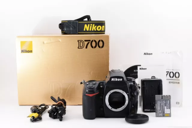 Nikon D700 12.1MP Digital SLR Camera Body From JAPAN [N.Mint in Box] N1413