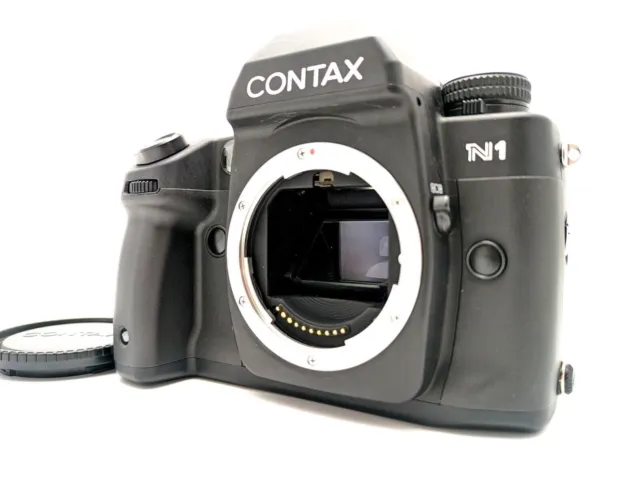 Contax N1 [Fast neuwertig] 35-mm-SLR-AF-Filmkameragehäuse, schwarz,...