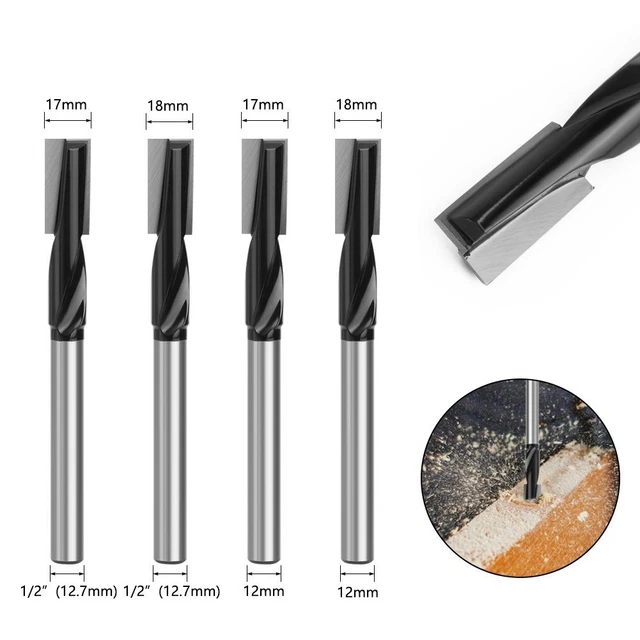 Para carpintería fresadora Bit fresado en espiral anti kickback metal duro cemento