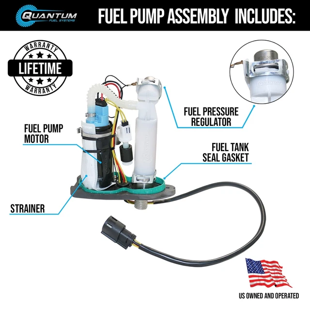 QFS FUEL PUMP Assembly for 0713 HarleyDavidson Sportster XL50 XR1200