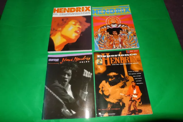 Jimi Hendrix experience electric ladyland solos bundle guitar tab books