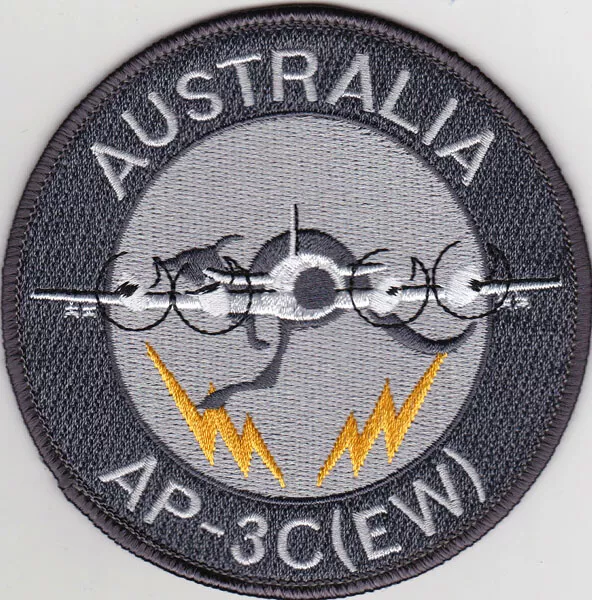 AP-3C(EW) Orion 10 Squadron RAAF Embroidered Patch Australia