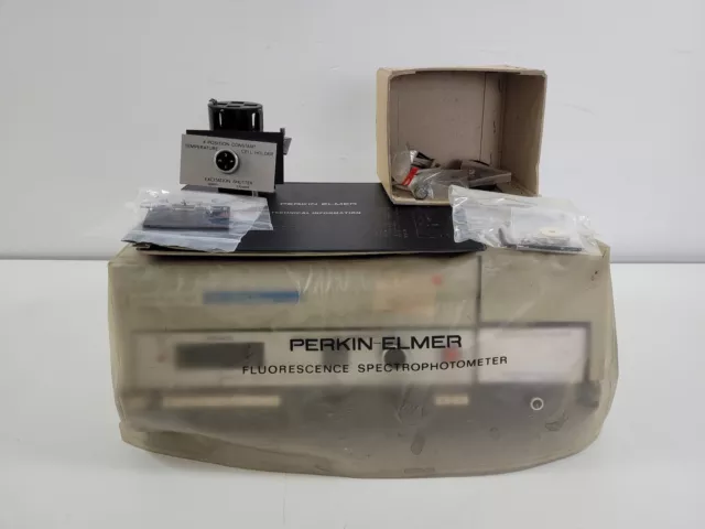 Perkin Elmer 1000 Fluorescence Spectrophotomètre Pièce Numéro 5201-6800 Lab -