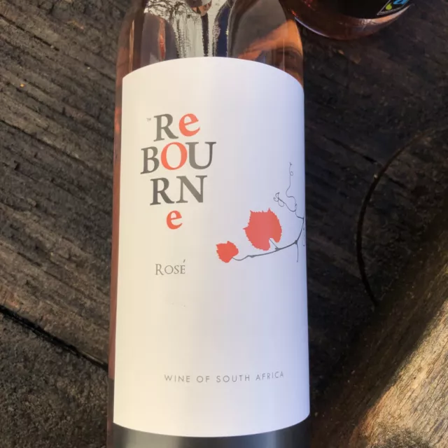 6x750 mI ReBOURN  Rosé eleganter FAIRTRADE Wein Südafrika DO Western Cape 🇿🇦