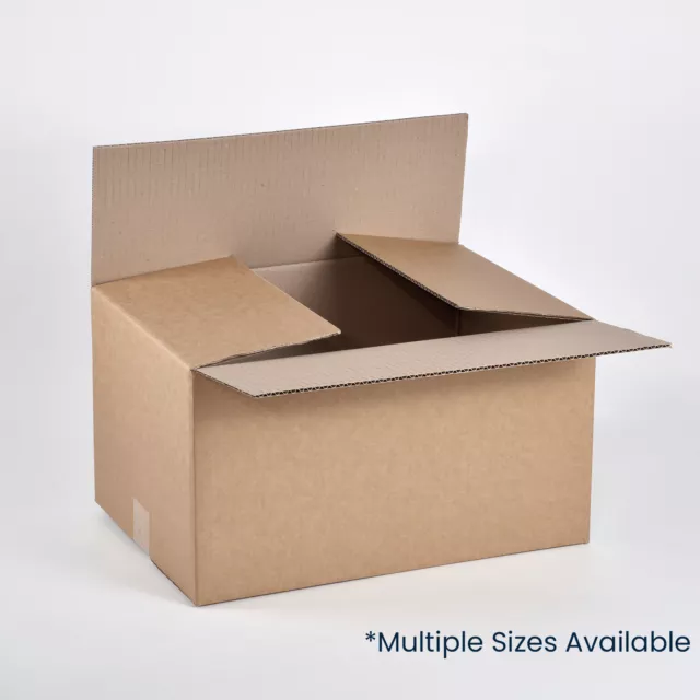 25x Cardboard Shipping Mailing Boxes Small Medium Large Corrugated Carton