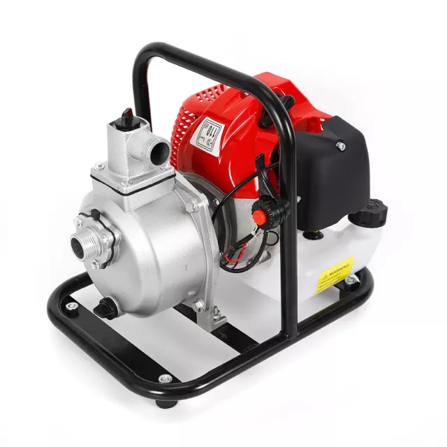 1.7 Hp 1" Gas Power Semi-Trash Water Pump High Pressure Irrigation Transfer Pump